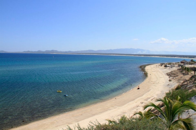 Playa para kayaks